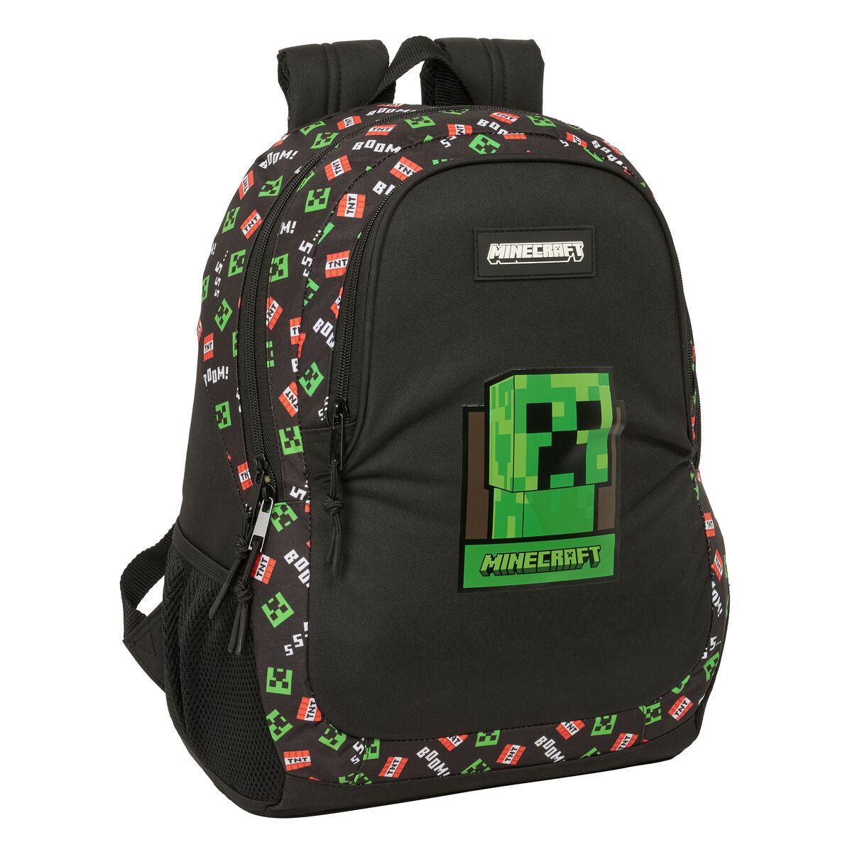 School Bag Minecraft Black 32 x 44 x 16 cm