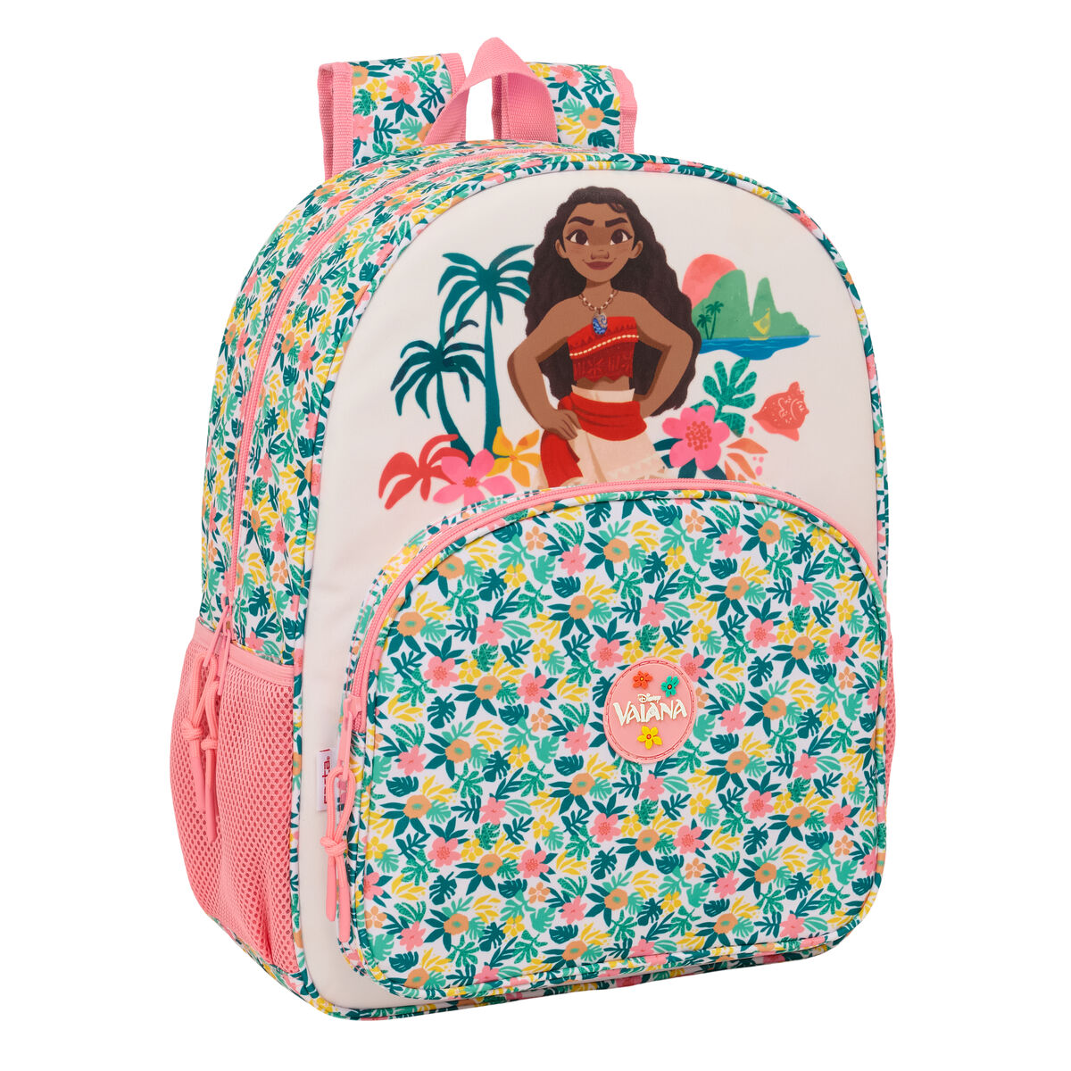 School Bag Vaiana Multicolour 33 x 42 x 14 cm