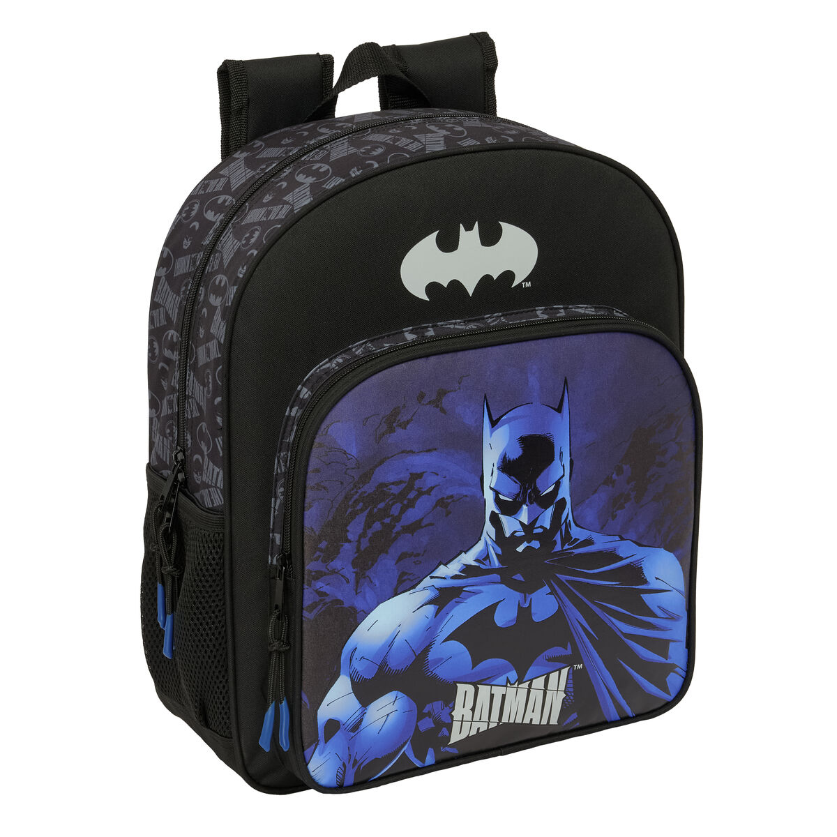 School Bag Batman Black 32 x 38 x 12 cm