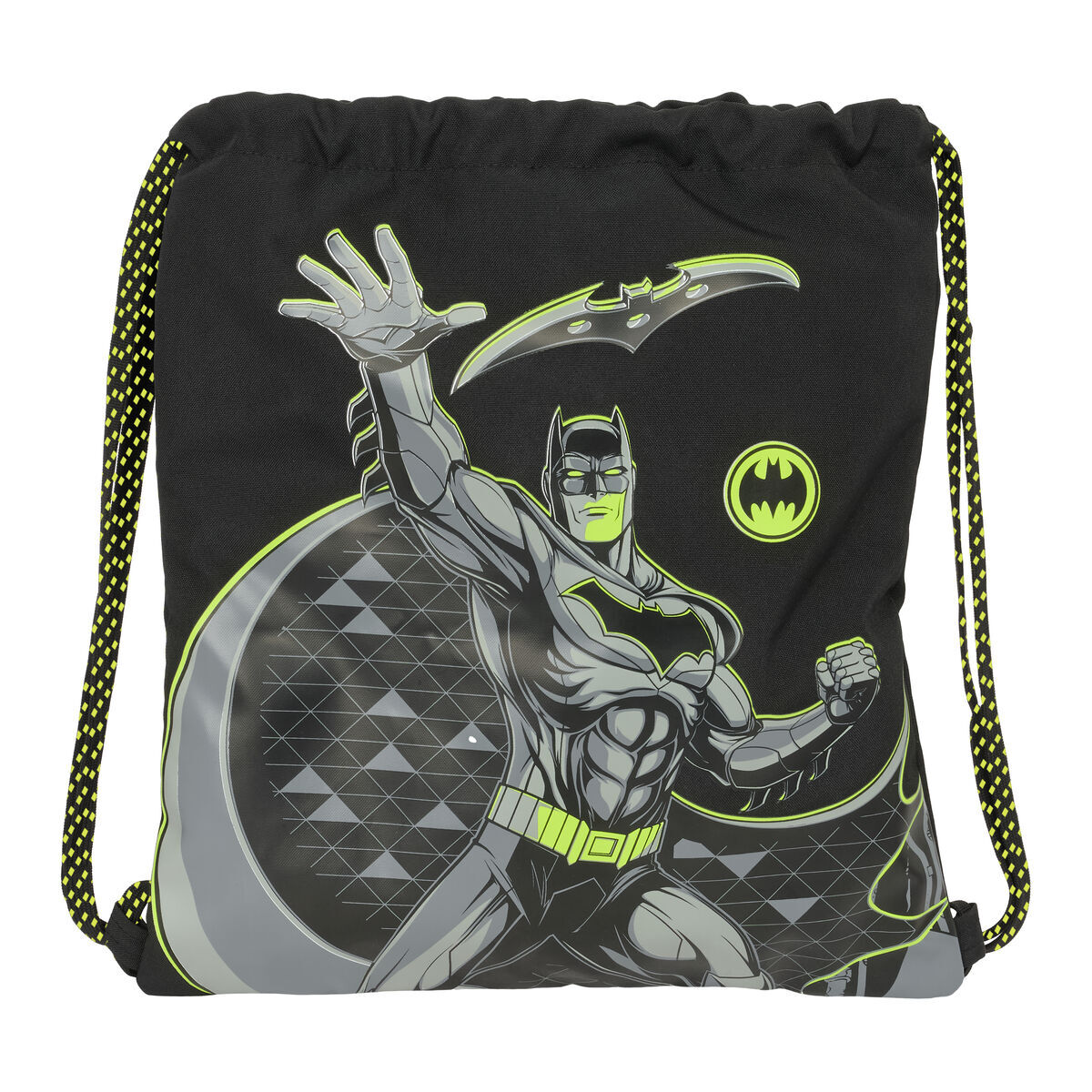 Backpack with Strings Batman Game over Black 35 x 40 x 1 cm