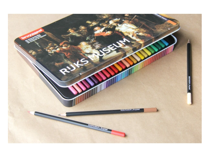 Colouring pencils Bruynzeel La Ronda de Noche Metal case Multicolour