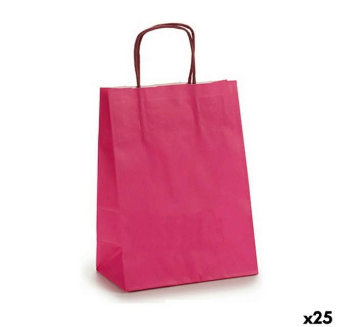 Paper Bag Pincello 18242 Pink 18 x 8 x 31 cm (25 Units)