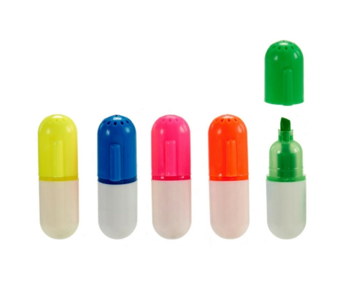 Fluorescent Marker Set Pincello Case (12 Units)