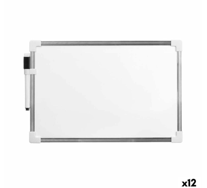 Magnetic Board with Marker Pincello 423 White Aluminium