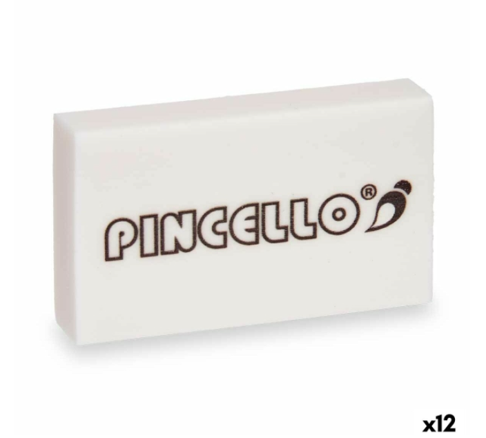 Eraser Pincello 485 White (12 Units)