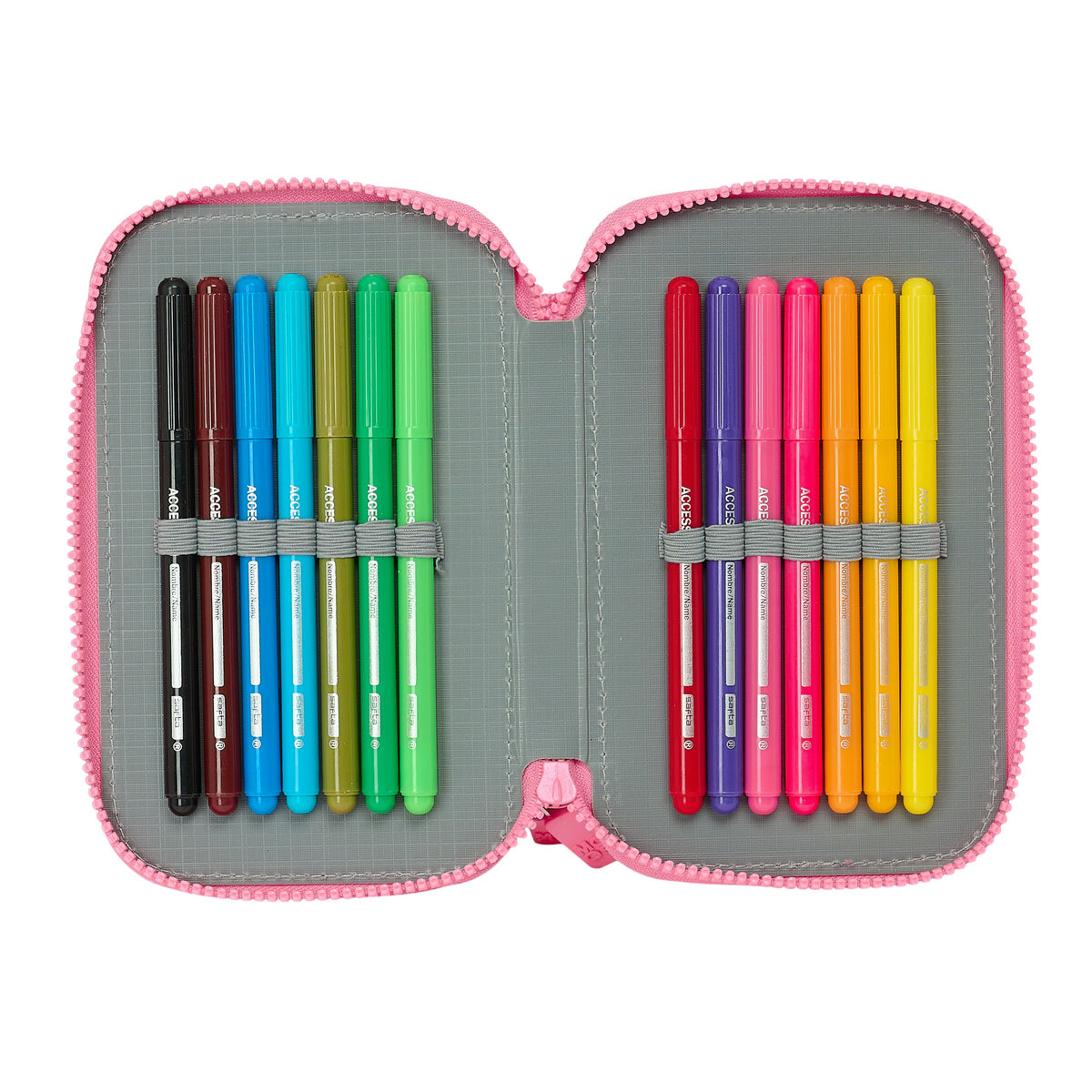 School Case Safta Flores 12,5 x 19,5 x 4 cm